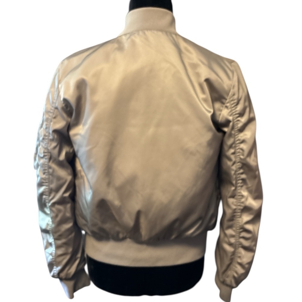 Babaton Bomber in Taupe/Champagne Colour - Picture 4 of 8